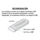 Cuchilla y contra para cepillo de carpintero # 6, TRUPER 2