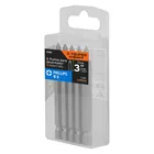 Estuche con 5 puntas de cruz PH0 largo 3', TRUPER EXPERT 5