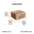 Estuche con 5 puntas pozidriv PZ3 largo 2', TRUPER EXPERT 7