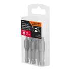 Estuche con 5 puntas planas de 3/8' largo 2', TRUPER EXPERT 5