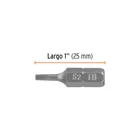 Estuche con 5 puntas torx T8 largo 1', TRUPER EXPERT 3
