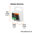 Estuche con 5 puntas torx T10 largo 1', TRUPER EXPERT 6