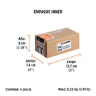 Estuche con 5 puntas torx T10 largo 1', TRUPER EXPERT 7