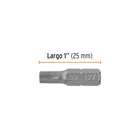 Estuche con 5 puntas torx T27 largo 1', TRUPER EXPERT 3