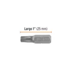 Estuche con 5 puntas torx T30 largo 1', TRUPER EXPERT 3