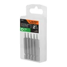 Estuche con 5 puntas torx T7 largo 2', TRUPER EXPERT 5