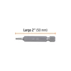 Estuche con 5 puntas torx T8 largo 2', TRUPER EXPERT 3