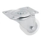 Rodaja de polietileno 2-1/2 placa giratoria con balero FIERO 1