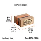 Estuche con 5 puntas torx T15 largo 2', TRUPER EXPERT 7
