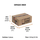 Cincel de corte frío 1 x 8' con grip, TRUPER 4