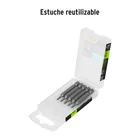 Estuche con 5 puntas hexagonales de 3/32mm largo 2', EXPERT 4