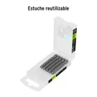 Estuche con 5 puntas hexagonales de 6 mm largo 2', EXPERT 4