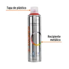 Pintura aerosol rojo seguridad, bote esbelto 400 ml, TRUPER 3
