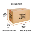 Espátula flexible 10' acero inoxidable, Comfort Grip, EXPERT 5