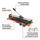 Cortador de azulejo 16' (40 cm) con baleros, TRUPER 2