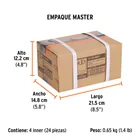 Dado de 5/16', 6 puntas, cuadro 1/4', TRUPER 7