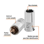 Dado de 11/32', 6 puntas, cuadro 1/4', TRUPER 2
