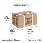 Dado de 7/16', 6 puntas, cuadro 1/4', TRUPER 7