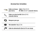 Soldadora para microalambre 130 A, TRUPER (DESC) 6
