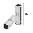 Dado largo de 11 mm, 6 puntas, cuadro 1/4', TRUPER 3