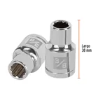 Dado de 3/8', 12 puntas, cuadro 1/2', TRUPER 3