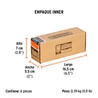 Dado de 5/8', 12 puntas, cuadro 1/2', TRUPER 6