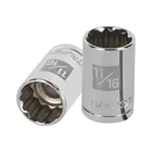 Dado de 11/16', 12 puntas, cuadro 1/2', TRUPER 1