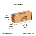 Dado de 3/4', 12 puntas, cuadro 1/2', TRUPER 6