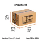 Dado de 7/8', 12 puntas, cuadro 1/2', TRUPER 7