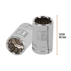 Dado de 17 mm, 12 puntas, cuadro 1/2', TRUPER 3
