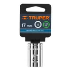 Dado de 17 mm, 12 puntas, cuadro 1/2', TRUPER 4
