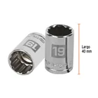Dado de 19 mm, 12 puntas, cuadro 1/2', TRUPER 3