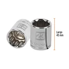 Dado de 23 mm, 12 puntas, cuadro 1/2', TRUPER 3