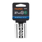 Dado de 27 mm, 12 puntas, cuadro 1/2', TRUPER 4