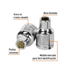 Dado de 1/4', 12 puntas, cuadro 3/8', TRUPER 2
