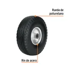 Rueda imponchable 10' para eje central, TRUPER 2