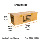 Rueda imponchable 10' para eje central, TRUPER 8