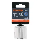 Dado de 1', 6 puntas, cuadro 3/8', TRUPER 4