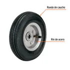 Rueda neumática 8' para eje lateral, TRUPER 2