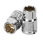 Dado de 10 mm, 12 puntas, cuadro 3/8', TRUPER 1