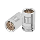Dado de 11 mm, 12 puntas, cuadro 3/8', TRUPER 1
