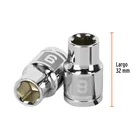 Dado de 9 mm, 6 puntas, cuadro 3/8', TRUPER 3