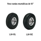 Rueda neumática de 10' sin cámara, TRUPER 4