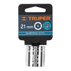 Dado de 21 mm, 6 puntas, cuadro 3/8', TRUPER 4
