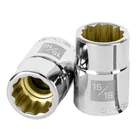 Dado de 15/16', 12 puntas, cuadro 3/4', TRUPER 1