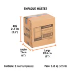 Dado de 15/16', 12 puntas, cuadro 3/4', TRUPER 7