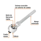 Matraca 3/4' cabeza pera sist. reversible liberación rápida 2