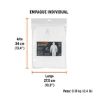Overol desechable, talla CH, TRUPER 4