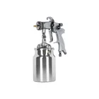 Pistola p/pintar succión HVLP vaso aluminio, 1.4 mm, EXPERT 1
