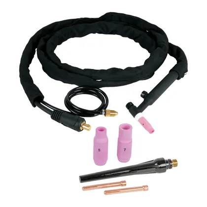 Antorcha TIG con conector 1/2' y conexión para gas, EXPERT